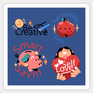 Positive Mindset Collection Sticker